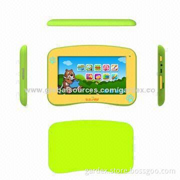 Toys tablet PC, 7" capacitive touchscreen, more than 60 educational apps pre-installed, kids' pad